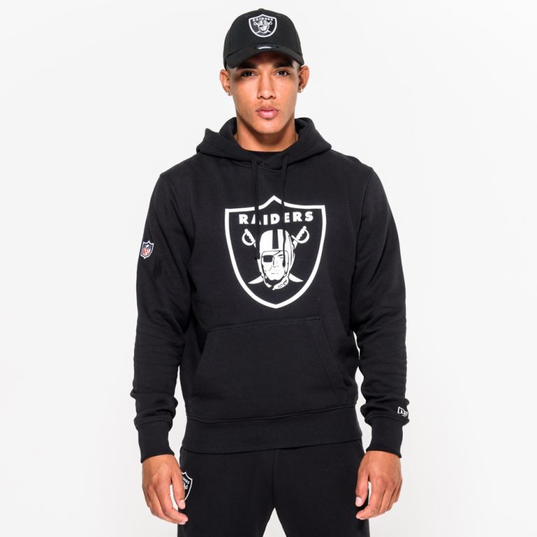 Ropa New Era Nfl Negros - Las Vegas Raiders Pullover Team Logo 41375YRNV